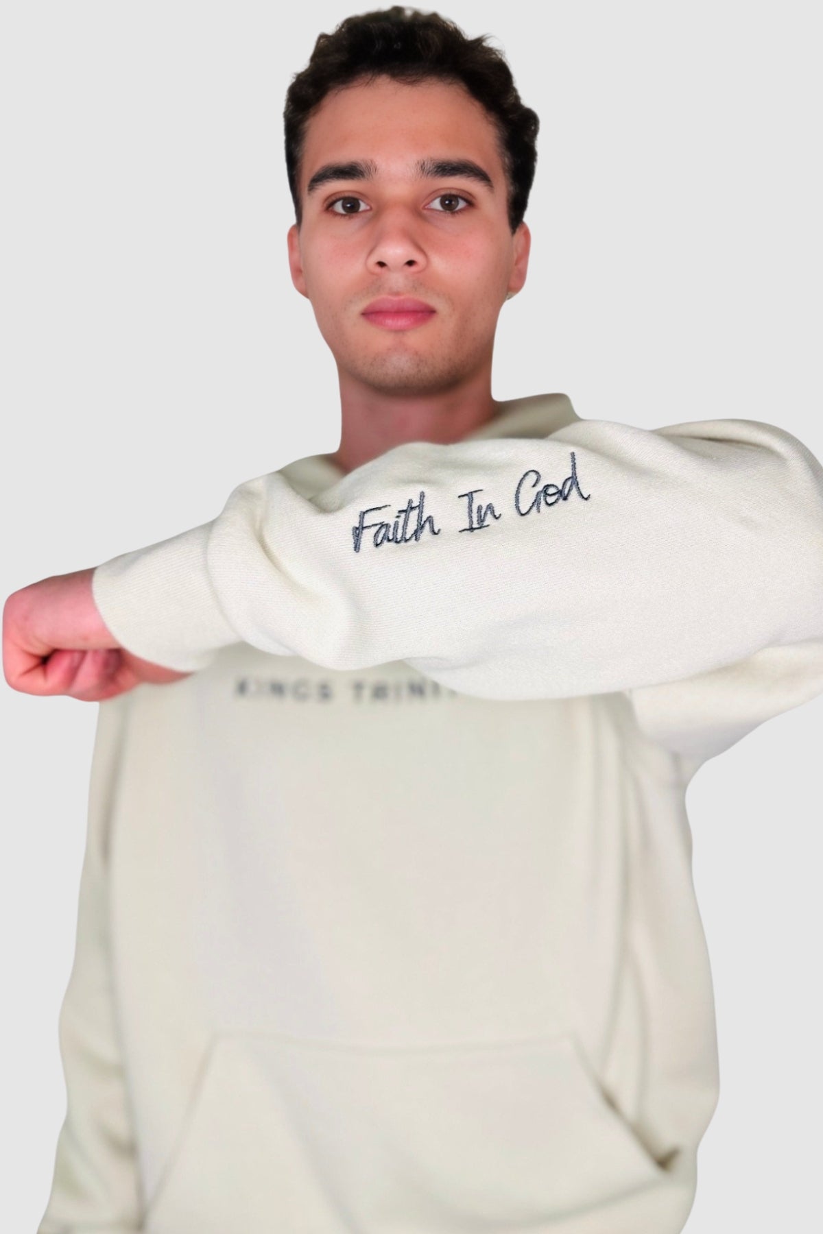 Faith In God Premium Heavyweight Hoodie